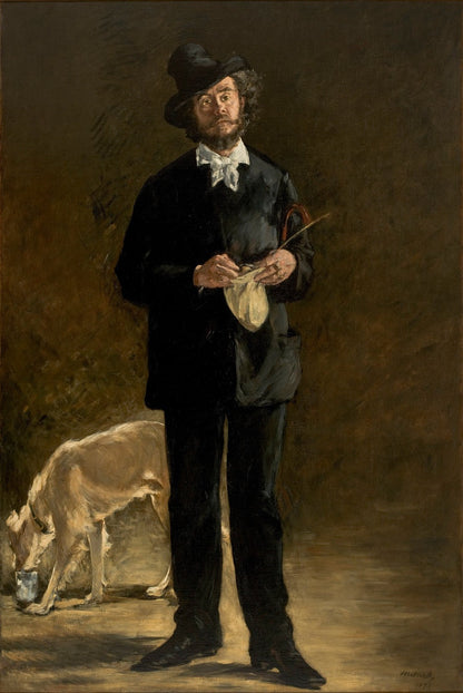 The Artist - Portrait of Marcellin Desboutin by Édouard Manet