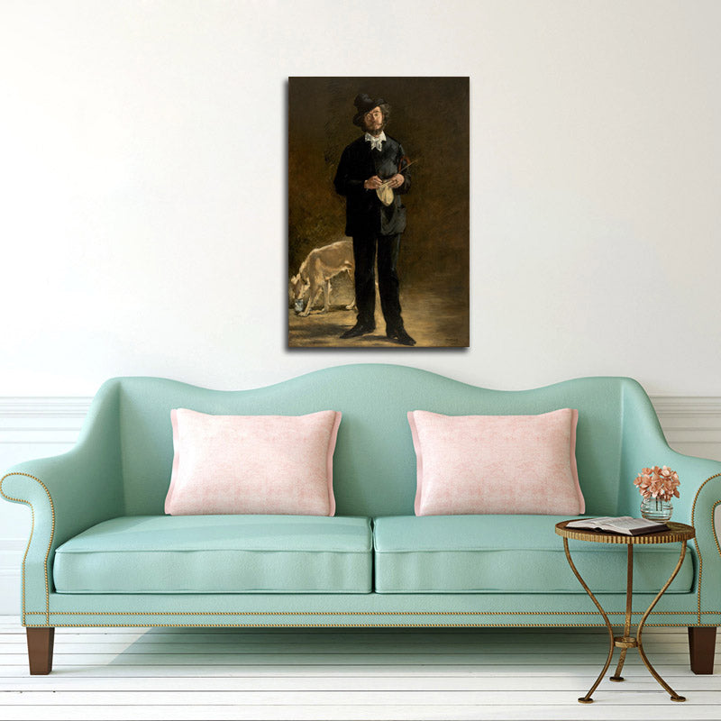 The Artist - Portrait of Marcellin Desboutin - by Édouard Manet