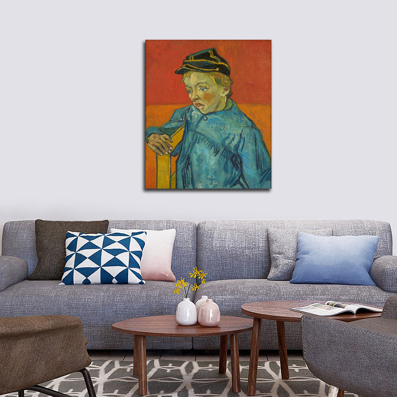 The Schoolboy (The Postman´s Son – Gamin au Képi) - by Vincent van Gogh