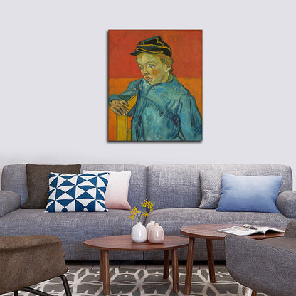 The Schoolboy (The Postman´s Son – Gamin au Képi) - by Vincent van Gogh