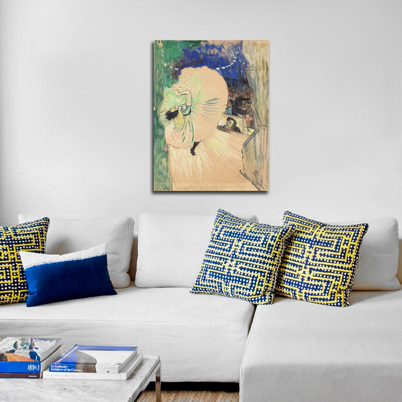 The Wheel - by Henri de Toulouse-Lautrec