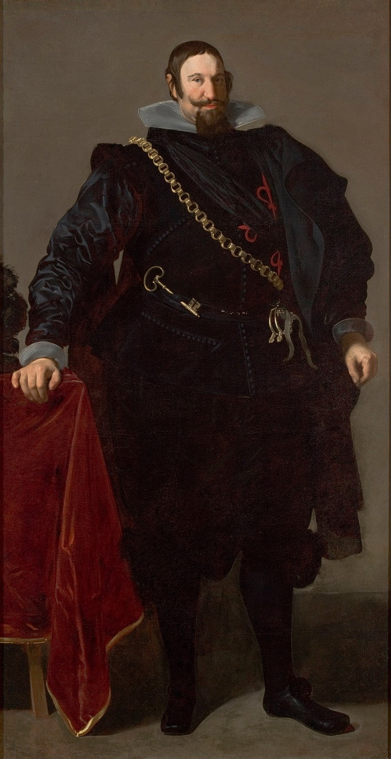 Portrait of the Count-Duke of Olivares by Diego Velázquez