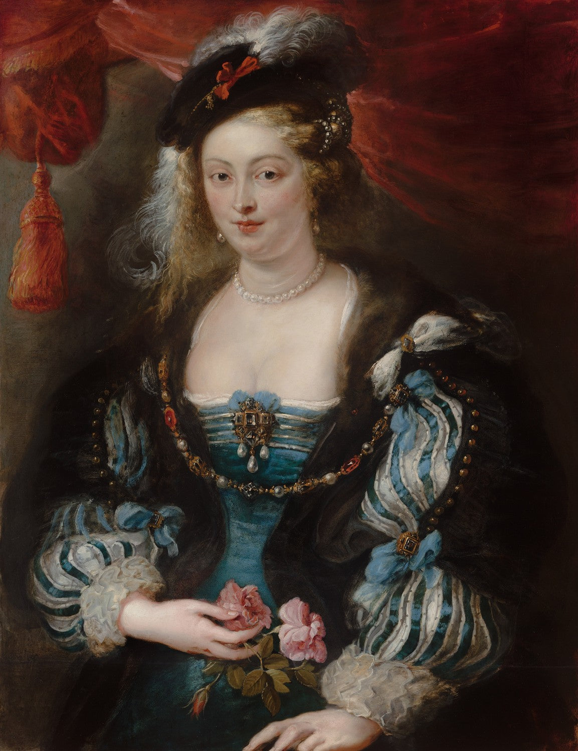 Portrait of a Young Woman by Peter Paul Rubens