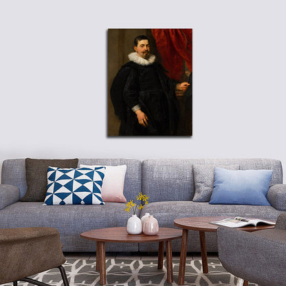 Portrait of a Man, possibly Peter van Hecke (1591-1645) - by Peter Paul Rubens