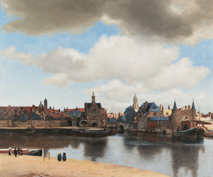 View of Delft by Johannes Vermeer