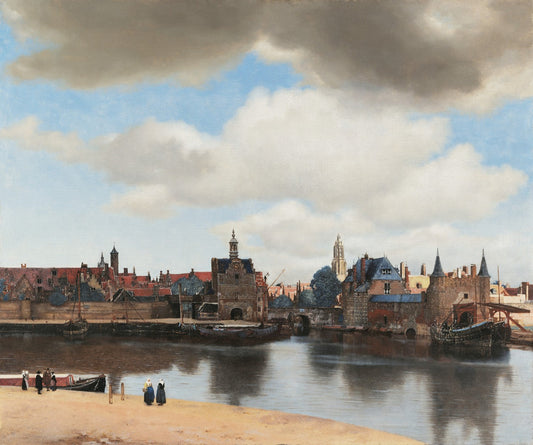 View of Delft by Johannes Vermeer