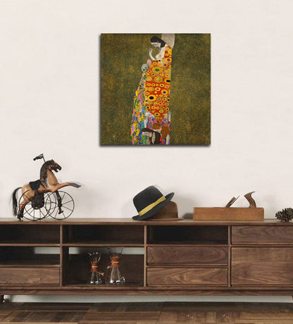 Hope II - by Gustav Klimt