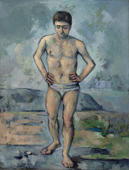 The Bather by Paul Cézanne