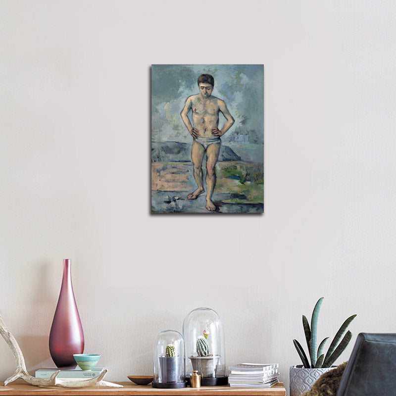 The Bather - by Paul Cézanne