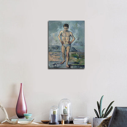 The Bather - by Paul Cézanne