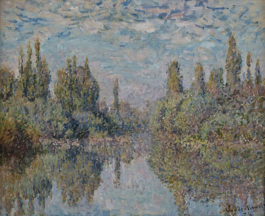 La Seine à Vetheuil by Claude Monet