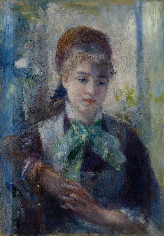 Portrait of Nini Lopez by Pierre-Auguste Renoir