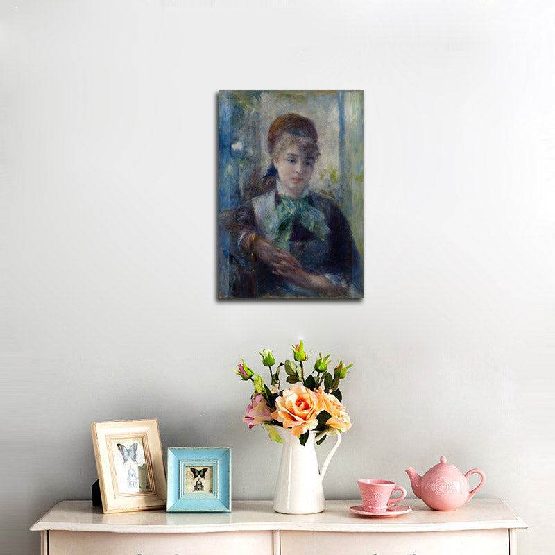 Portrait of Nini Lopez - by Pierre-Auguste Renoir