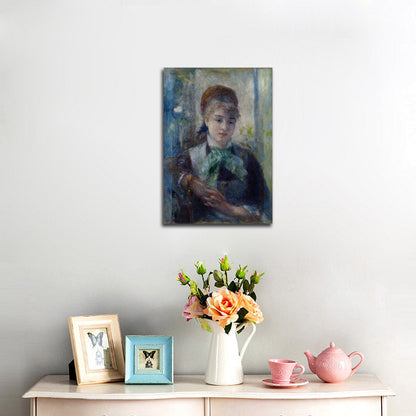 Portrait of Nini Lopez - by Pierre-Auguste Renoir