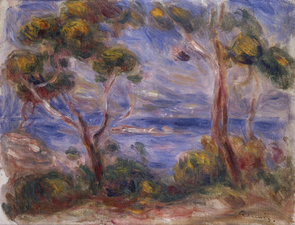 Les pins à Cagnes by Pierre-Auguste Renoir