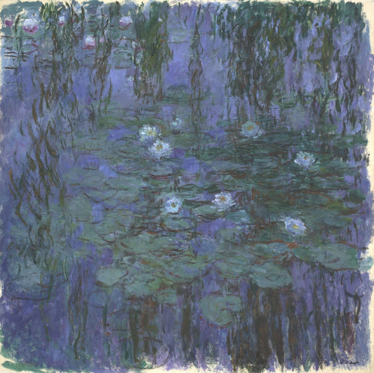 Blue Water Lilies by Claude Monet