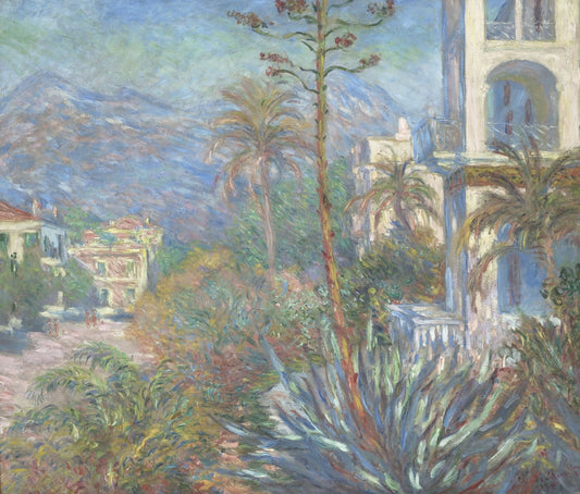 Villas at Bordighera by Claude Monet