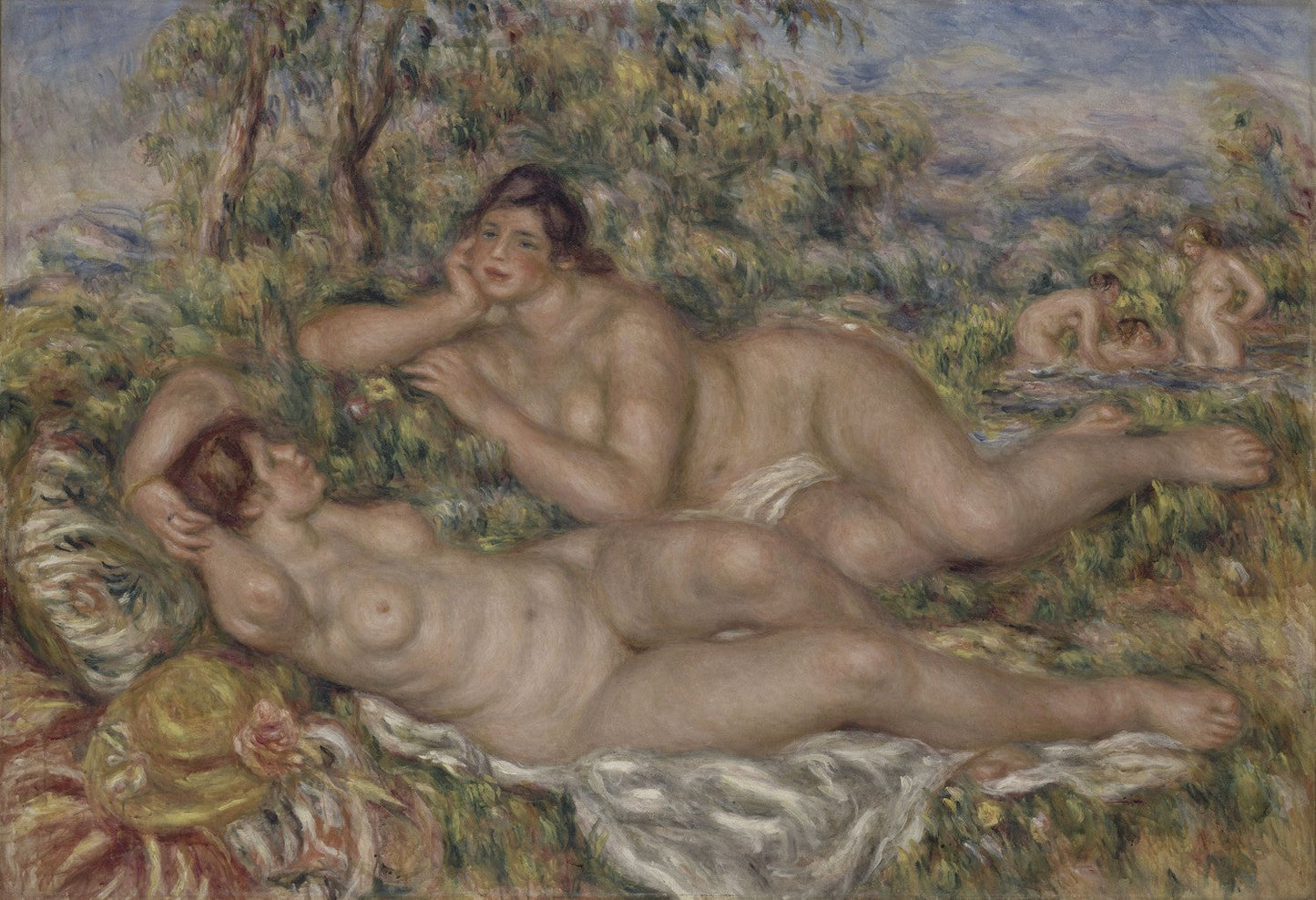 The Bathers by Pierre-Auguste Renoir