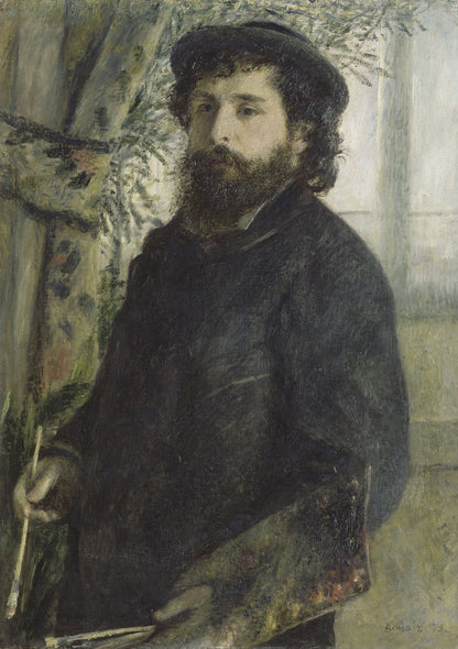 Claude Monet by Pierre-Auguste Renoir