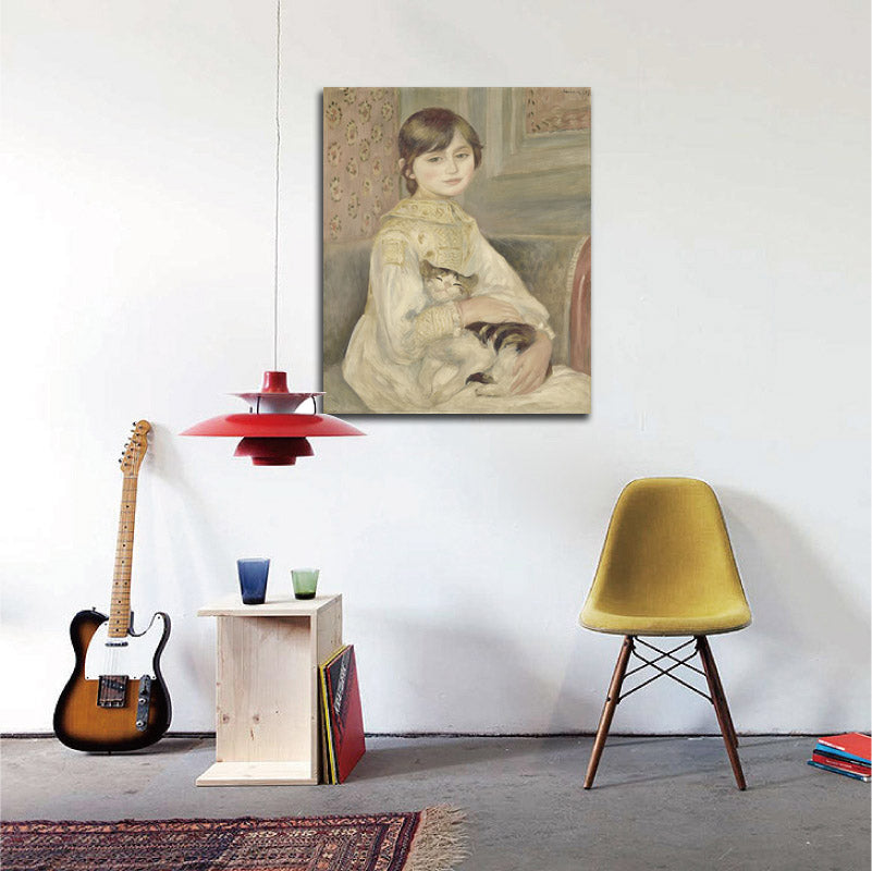 Julie Manet - by Pierre-Auguste Renoir