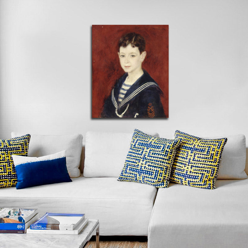 Fernand Halphen as a Boy - Pierre-Auguste Renoir