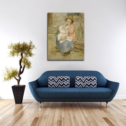 Maternity - by Pierre-Auguste Renoir