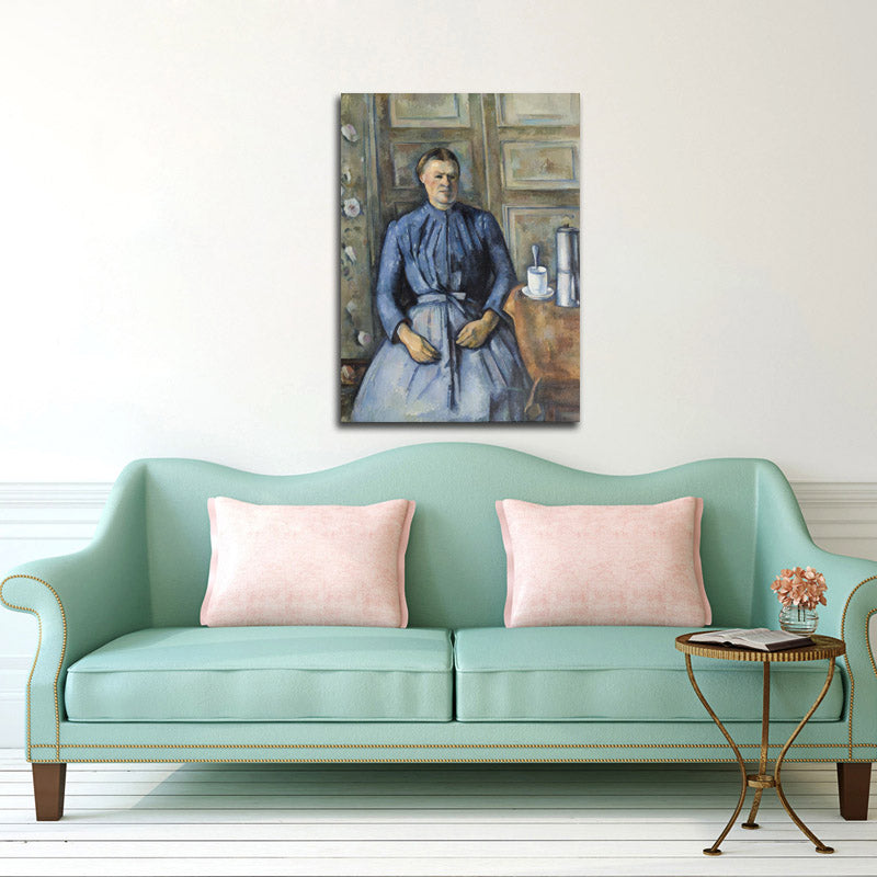 Woman with a Coffeepot - by Paul Cézanne