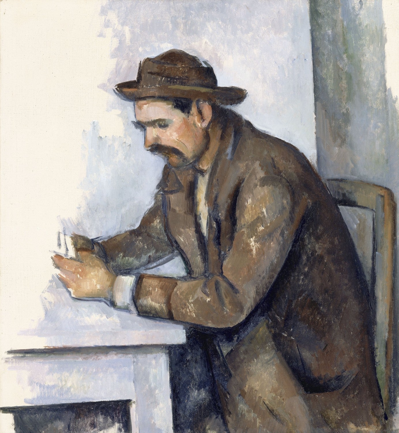 The Cardplayer by Paul Cézanne