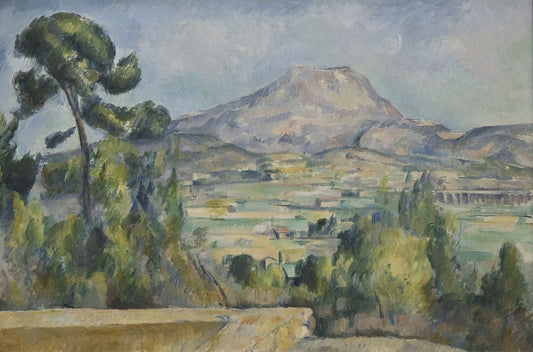 Montagne Saint-victoire by Paul Cézanne