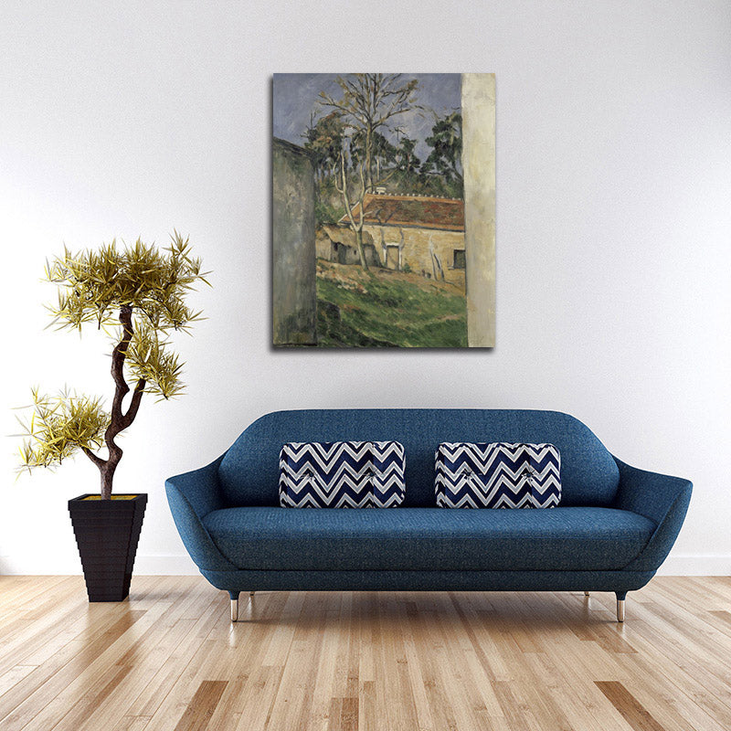 Farmyard - Paul Cézanne