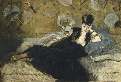 Woman with Fans by Édouard Manet