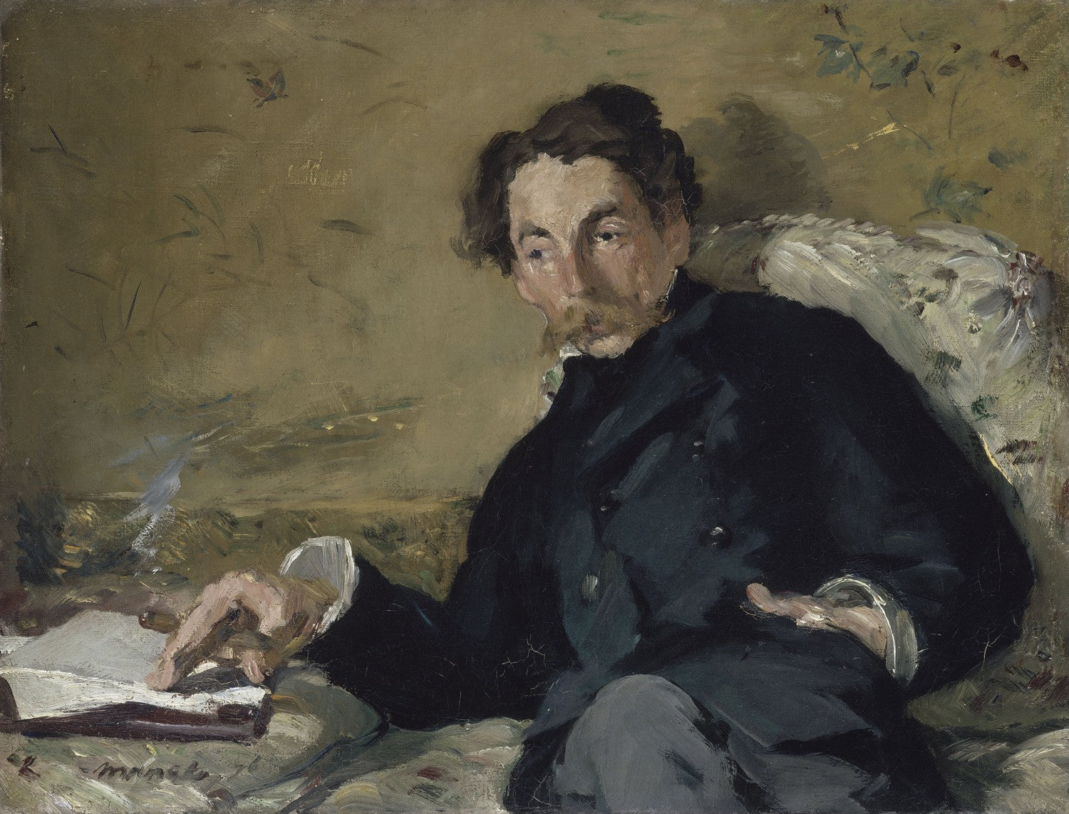 Stéphane Mallarmé by Édouard Manet