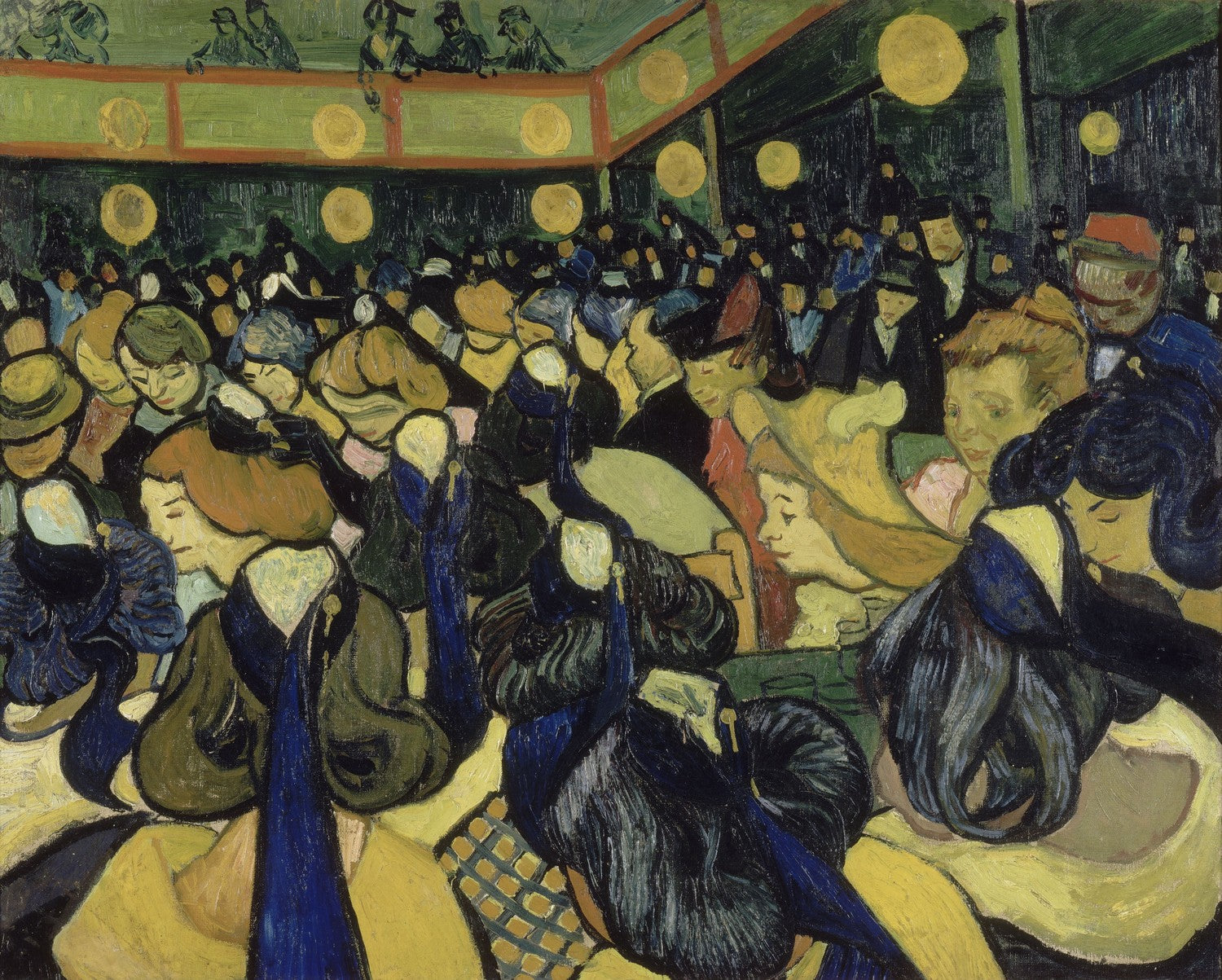 The Dance Hall in Arles by Vincent van Gogh