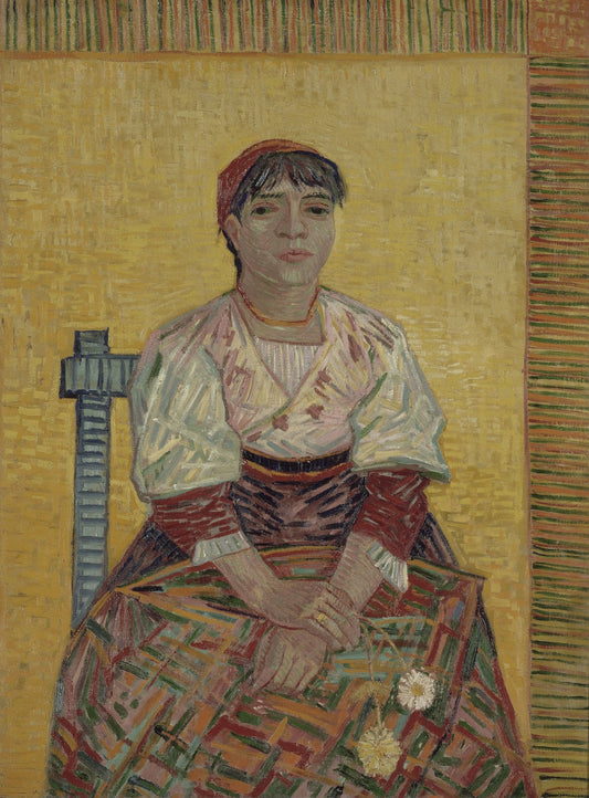 The Italian Woman by Vincent van Gogh