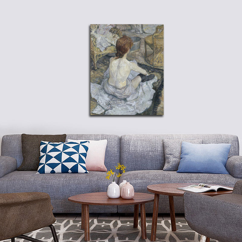 Rousse - by Henri de Toulouse-Lautrec