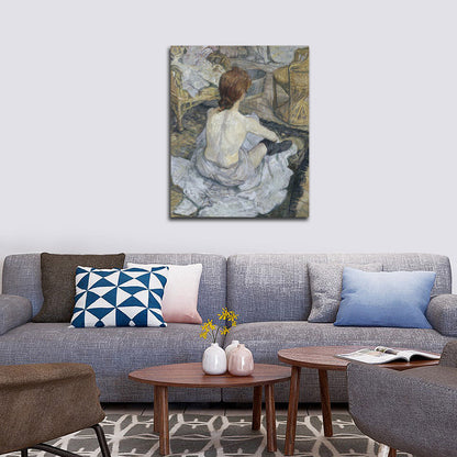 Rousse - by Henri de Toulouse-Lautrec