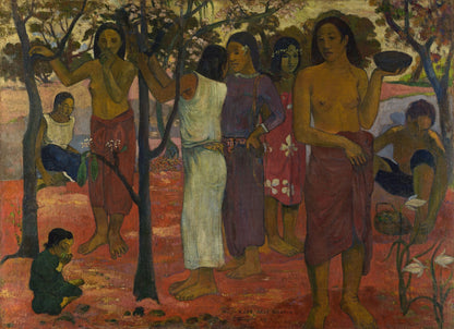 Nave Nave Mahana by Paul Gauguin