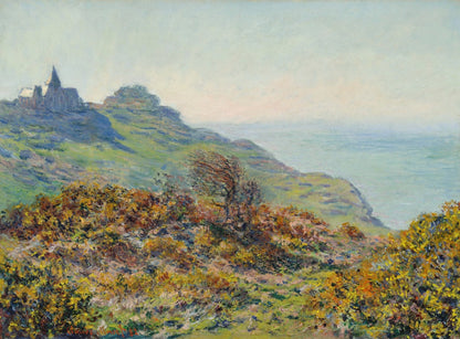 The Varengeville Church and the Moutiers Gorge by Claude Monet