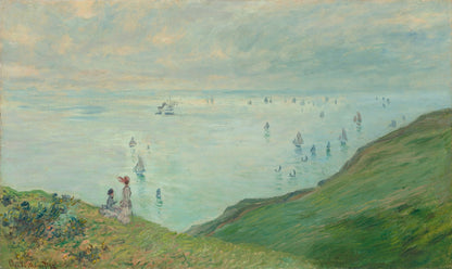 Cliffs at Pourville by Claude Monet