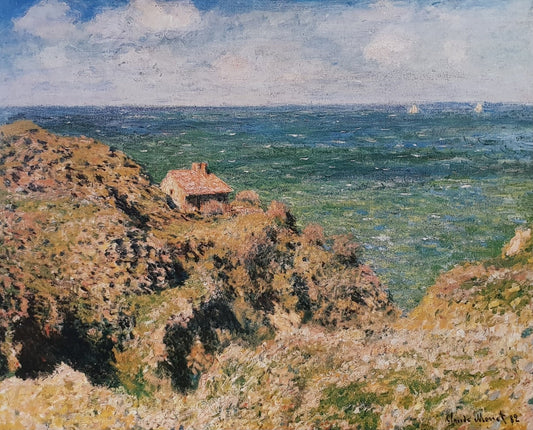 The Path on the Cliff at Varengeville by Claude Monet