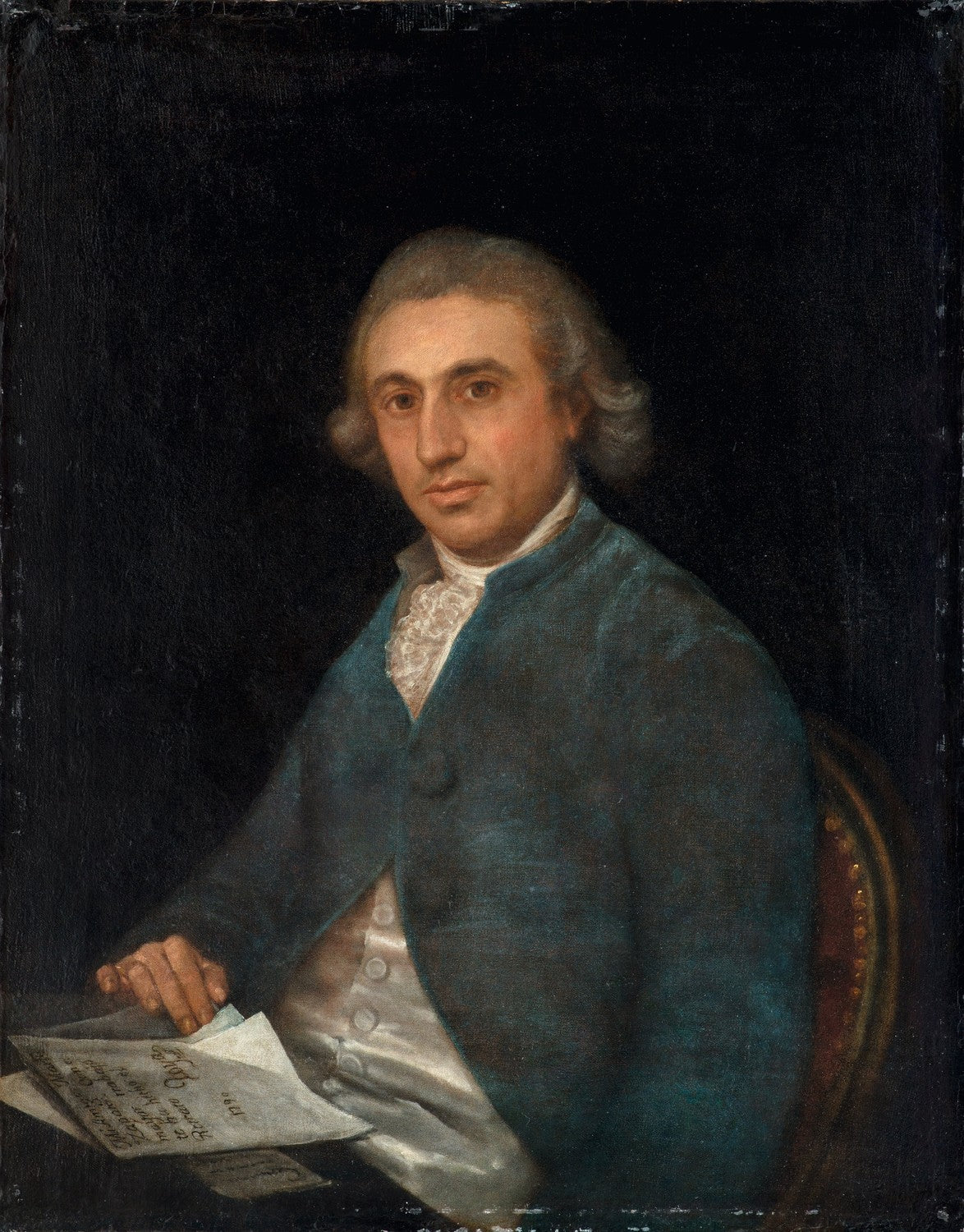 Portrait of Martín Zapater by Francisco Goya y Lucientes