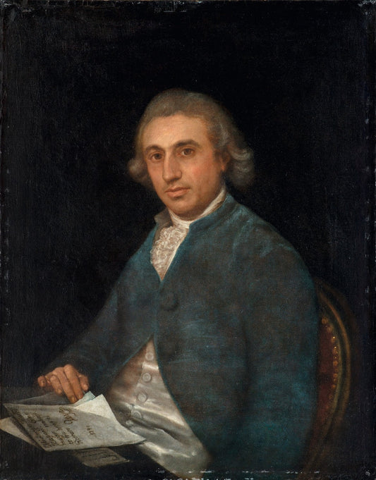 Portrait of Martín Zapater by Francisco Goya y Lucientes