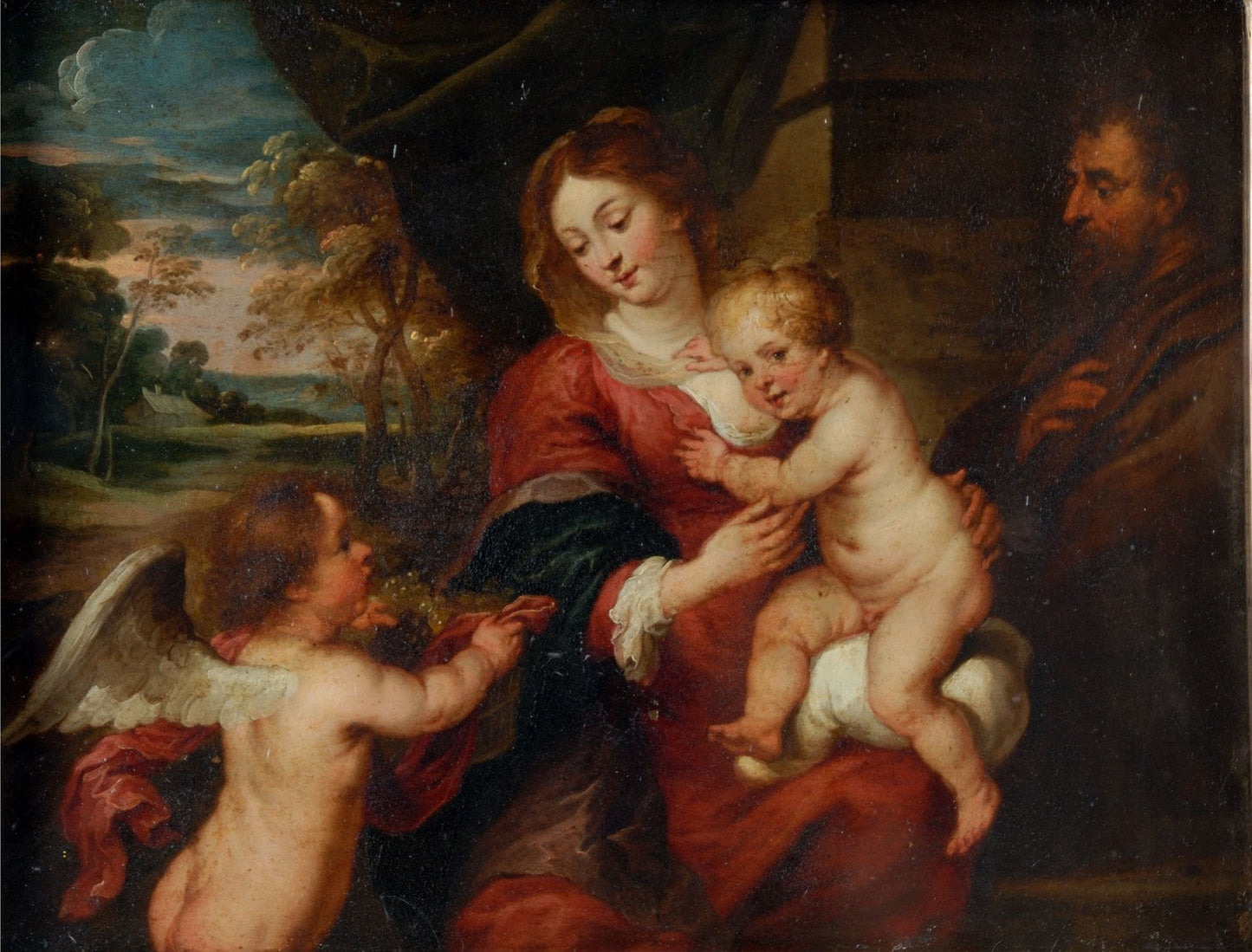 Sacred Family by Peter Paul Rubens