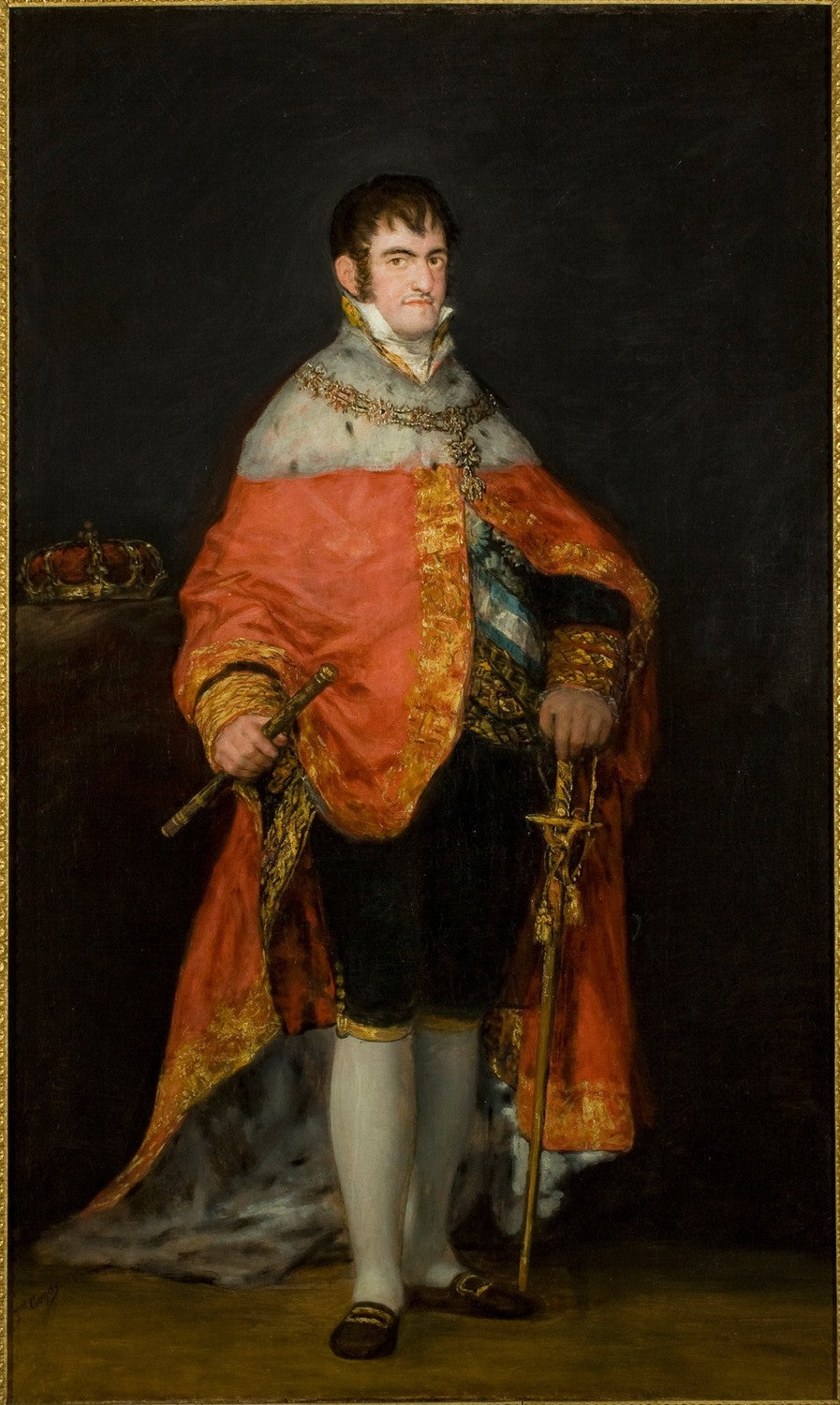 Portrait of King Ferdinand VII (Retrato del Rey Fernando VII) by Francisco Goya y Lucientes