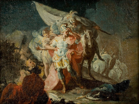 Hannibal Crossing the Alps (Anibal Cruzando los Alpes) by Francisco Goya y Lucientes