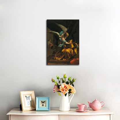 Saint Joseph's Dream (El Sueño de San José) - by Francisco Goya y Lucientes