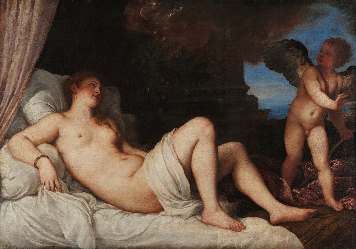 Danae by Titian