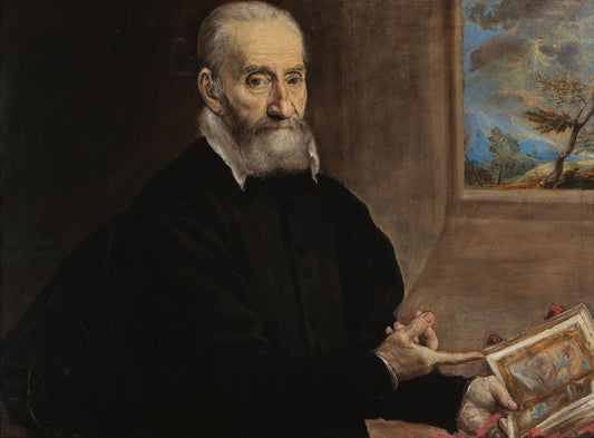 Portrait of Giulio Clovio by El Greco