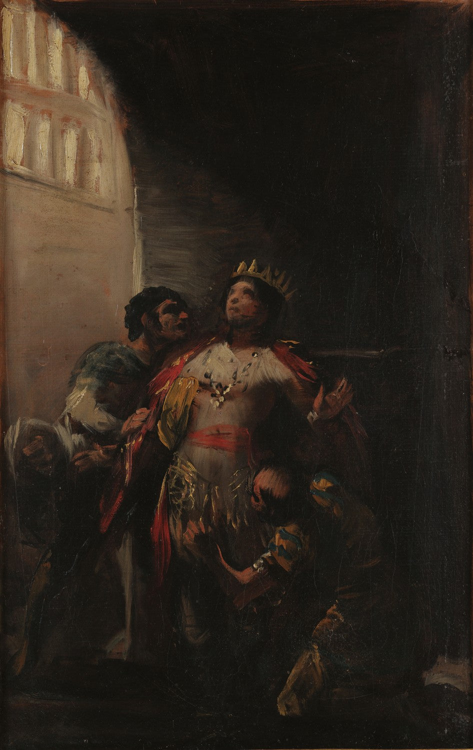 Saint Hermenegild in Prison by Francisco Goya y Lucientes