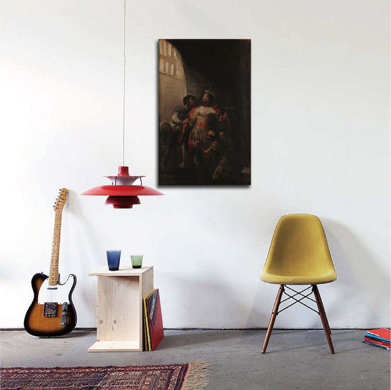 Saint Hermenegild in Prison - by Francisco Goya y Lucientes